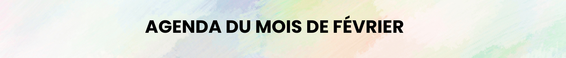 Agenda février