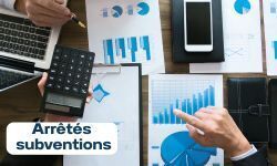 Arrêtés subventions