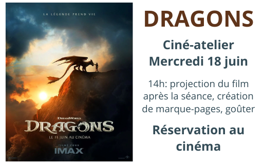 Ciné atelier dragons