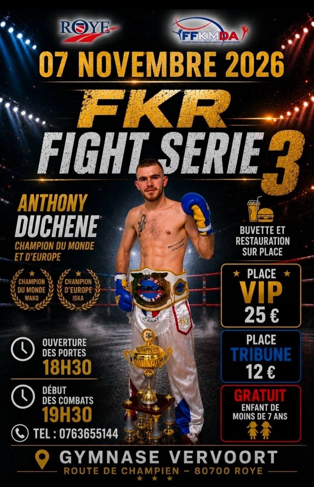 Gala de boxe FKR 2026