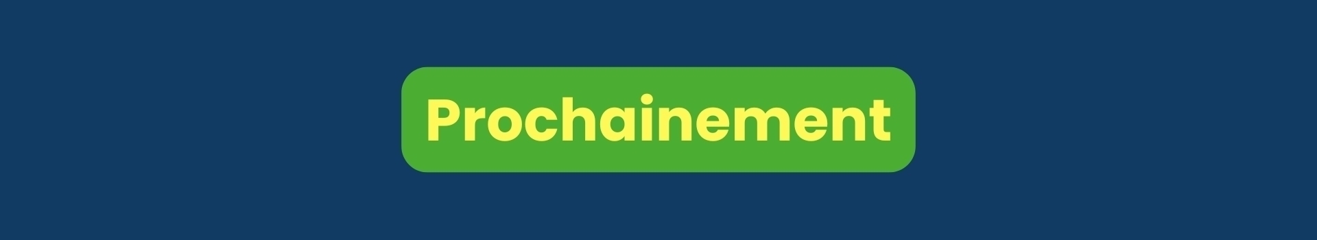 Prochainement - cinéma