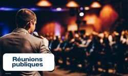 Réunions publiques