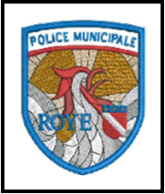Police municipale de Roye