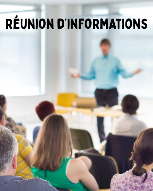 Réunion d'information